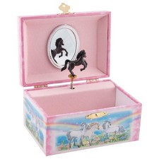 Musikspieldose Pferde Melodie Schwanensee goki 