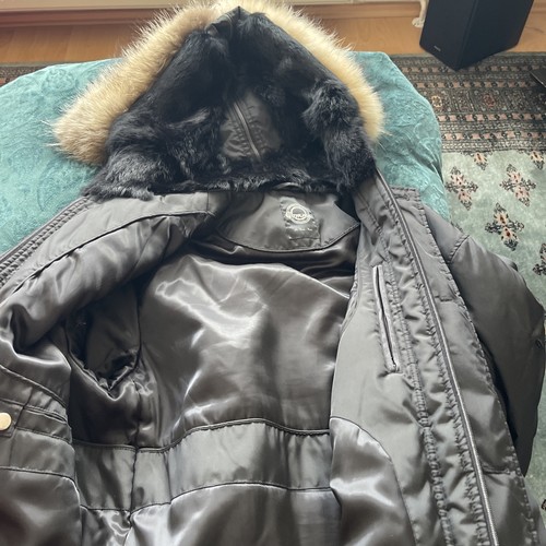 Schwarze dicke winterjacke - dicke,