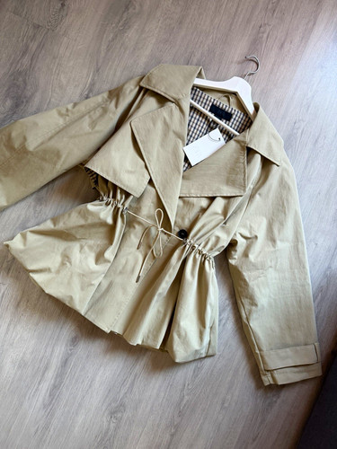Zara jacke trenchcoat viral - zara,