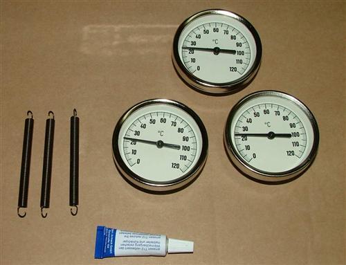 Anlegethermometer set - anlegethermometer, 3x