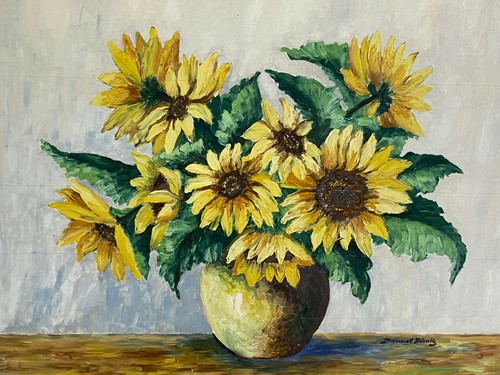 ölgemälde sonnenblumen - ÖlgemÄlde,