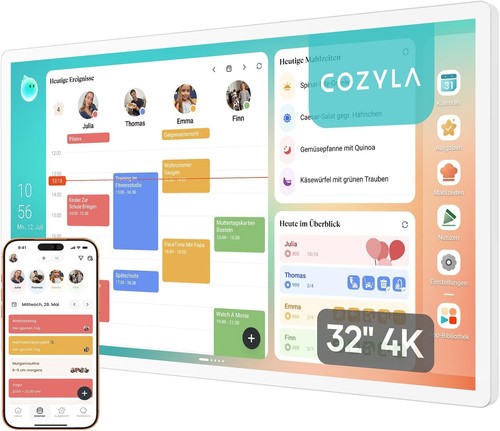 Cozyla calendar plus 4k - 2, 32"