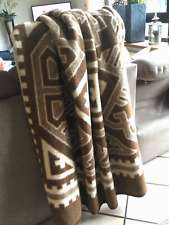 Luxus Pur- Lamadecke von Zoeppritz 190 x 150- braun-wollweiß- Top!!!