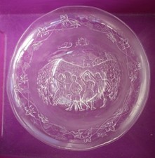 Weinernte Erntedank Glasschale