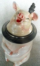 ALT Bierkrug Figurenkrug