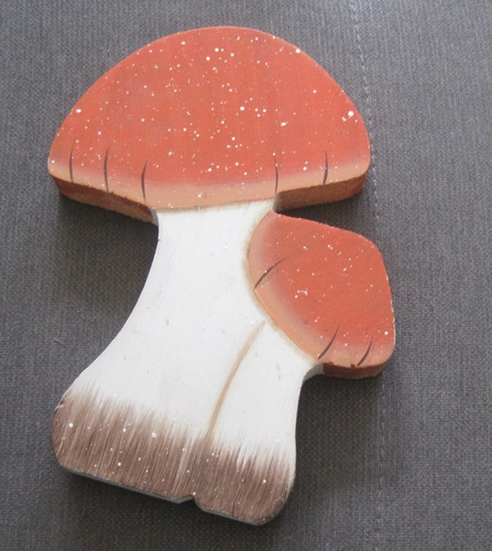 Pilz holz deko herbstdekor - pilz,