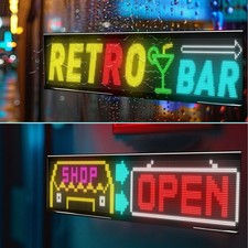 RGB LED Display Laufschrift