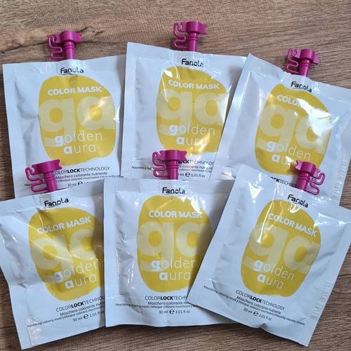 Fanola color mask - golden, aura
