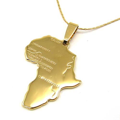 Gold afrika halsketten - afrika,