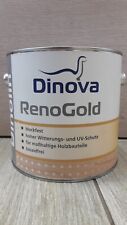 10€/L Dinova Reno Gold H-30 Mittelschichtlasur 2,5L Holz Lasur Schutz  (A1470)