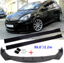 Für Opel Corsa D OPC OPC-Line Frontspoiler Lippe Spoilerschwert Seitenschweller