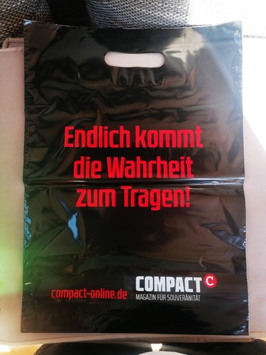 Compact magazin werbetüte - compact,