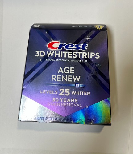 Crest whitestrips age - age, renew