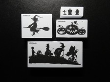 Unbenutzte LaBlanche Stempel Halloween 4 Stempel Set - La Blanche Silikonstempel