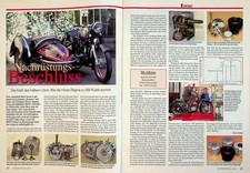 Oldtimer Praxis 1942) Horex Regina 500 in einer seltenen Vorstellung auf 2 Seite