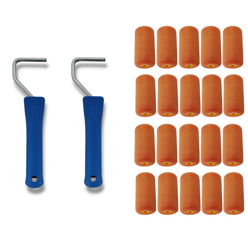 5cm flockwalzen farbbügel - 5cm, flockwalzen+farbbügel