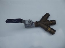 Druckluftkupplung 3-fach mit Kugelhahn 1/2" Schnellkupplung Druckluftverteiler