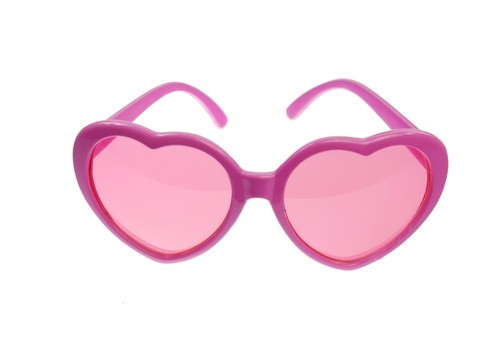 Herzsonnenbrille kunsstoff - herzsonnenbrille,
