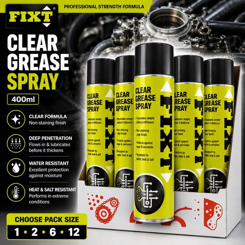 Klar fett spray - klar,