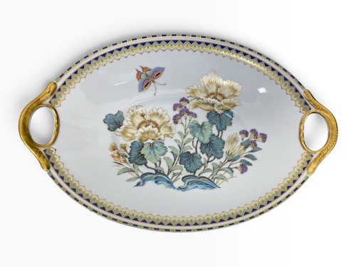 Ovale porzellan schale mit - schale,