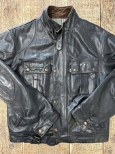 Belstaff Legacy Trialmaster Panther Jacke Braun Leather Gr. L Moto Jacket