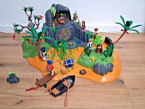 Playmobil 5134 schatzinsel - playmobil,