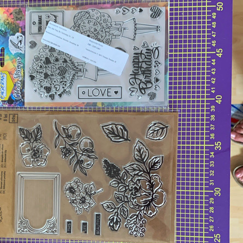 Chgcraft clear stamps set - clear,