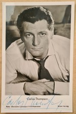 Carlos Thompson Autogrammkarte - handsigniert