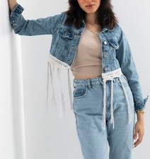 Jeans jacket leichtes bolero - jeans,