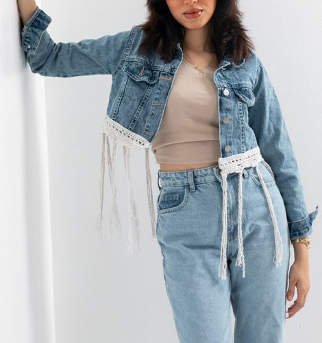 Jeans jacket leichtes - jeans,