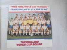 7" Vinyl Single England Football/Fussball  Team