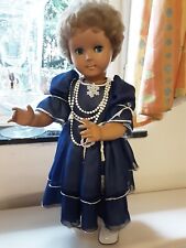 Alte Laufpuppe (50er Jahre) aus Italien Celluloid von Cares 60 cm