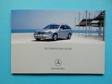 Prospekt / Katalog - Mercedes W203 - C-Klasse / C32 AMG - T-Modell S203 - 04/03