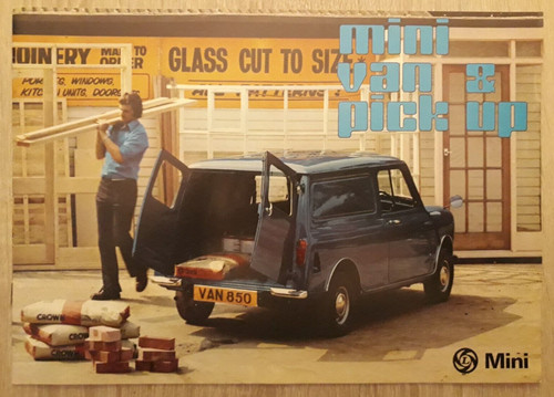 Mini van pick up prospekt - bl,