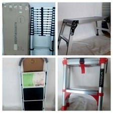 WORHAN® Teleskopleitern verschiedene Modelle Multifunktionsleiter