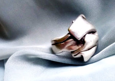 Zerrenner Pforzheim Ring Silber 925 Omega Punze Bauhaus Modernist Brutalist