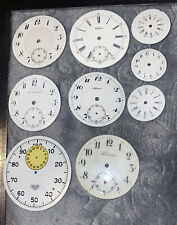 Heuer Alpina Union Horlogere Zifferblatt Ziffernblatt Uhr Taschenuhr