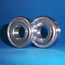 2 Kugellager 6203 ZZ / 17 x 40