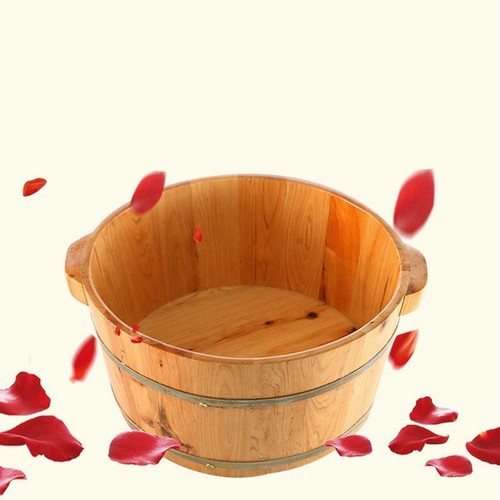 Fußbecken aus holz - fußbecken,