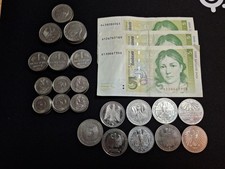 German Mark coins and notes 5