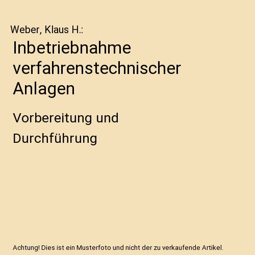Inbetriebnahme