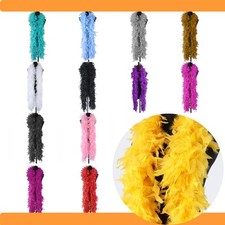 Federboa 180cm Federn Kostüm Kopfschmuck Accessoires Karneval Fasching Boa Schal