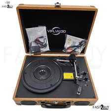 VIFLYKOO Koffer Plattenspieler