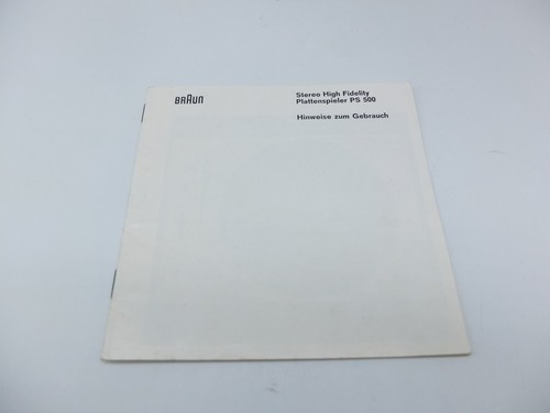 Braun 500 - braun,