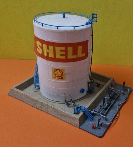 Kibri shell tanklager gebaut - kibri, tanklager,