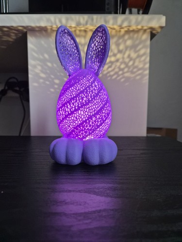 Osterhase mit füßen led - osterhase,