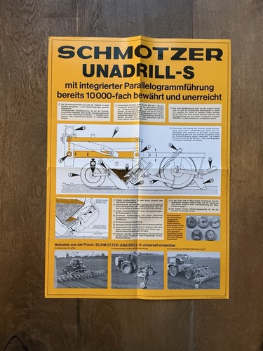 Orig schmotzer unadrill - unadrill, fendt