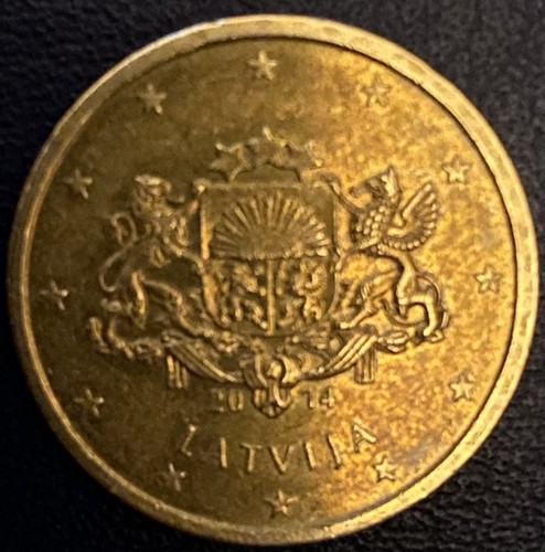 Latvija lettland eurocent - latvija, 50