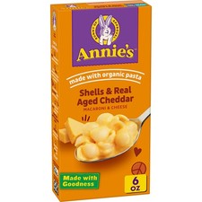 Annie´s Shells & Real Aged Cheddar 170g | USA Amerika Import