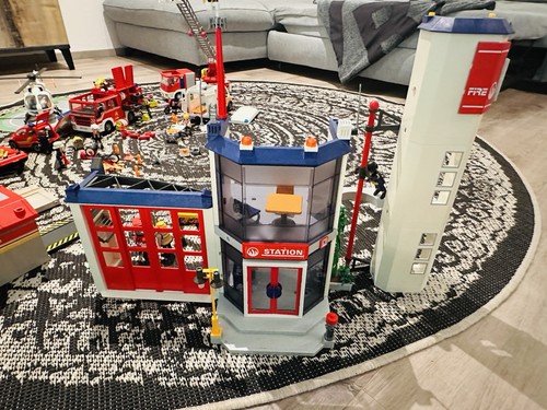 Playmobil feuerwehrstation - playmobil,